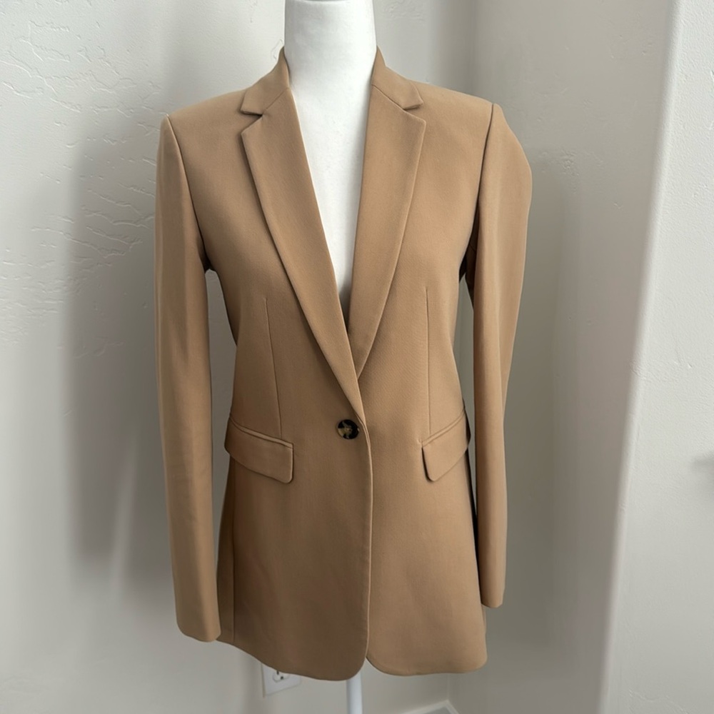 Zara single button blazer